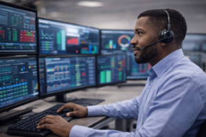 Remote monitoring and support dashboard